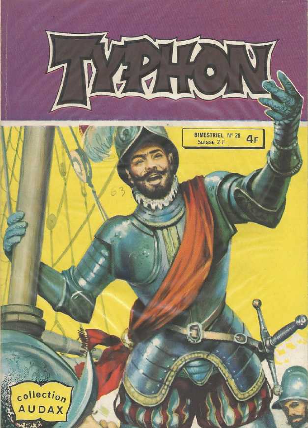 Scan de la Couverture Typhon n 28